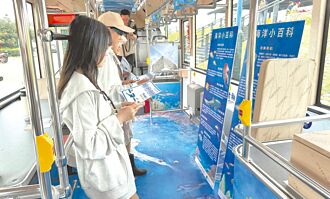 鎮瀾宮朝聖 高美溼地看夕陽 台灣好行 活力海洋線開行