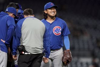 MLB》今永昇太確定拉傷大腿 被小熊放進15天傷兵名單