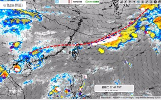 天氣》鋒面抵北部！專家警告對流移入 半個台灣有雷雨