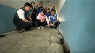 百年泰安車站天花板掉落、地板龜裂 台鐵下周啟動搶救工程