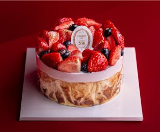 30天賣上萬顆！晶華再邀韓國爆款草莓蛋糕回歸 新品台南也買得到