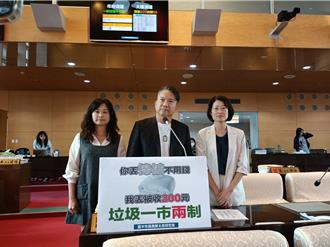 中市大樓丟垃圾 枕頭、棉被按件計費惹怨