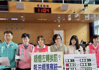 台中綠燈轉彎慘收罰單 3、4、5燈號民眾霧煞煞