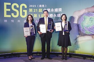 《遠見》ESG企業永續獎 國泰金榮獲六大獎 居金融業之冠
