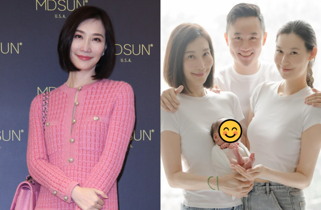 錢德月升格「最美阿嬤」，祖孫三代基因神複製。（圖／中時資料照、IG@carolchien17）