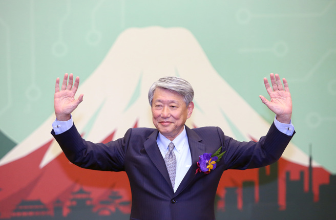 經濟部長郭智輝7日出席「台日半導體科技促進會」成立大會。（范揚光攝）