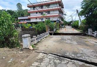 山陀兒侵襲橋體受損 燕巢福壽橋災修工程啟動