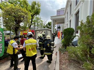 模擬酒店遭毒化物攻擊   高市消防演練分流應變能力