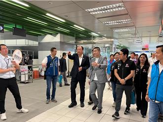谢国梁参访新北捷运 两市合作带动发展