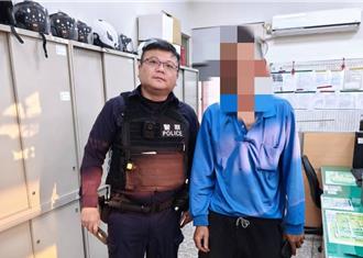 騎士戴工地帽遭攔查！ 竟是失聯12年男子 警：你父母還在找你