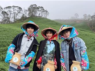 丁噹現蹤花蓮美成這樣   鼓鼓蕭秉治伴遊採茶去