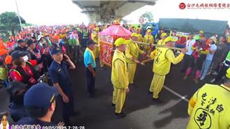 粉紅超跑睽違多年再訪和美 白沙屯媽祖駐駕彰化 民眾嗨翻