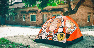 嘉義囡仔隨白沙媽沿路送帳篷  感念庇佑阿嬤發心結緣