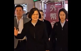 深夜啟程出訪立陶宛、丹麥  蔡英文曝此行目的