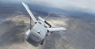 美「蚱蜢」无人滑翔载具  提升高风险区运补能量