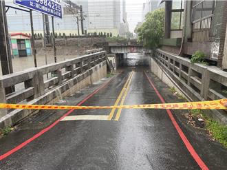 竹縣豪雨下不停 新豐、湖口3處積淹水 地下道也淪陷