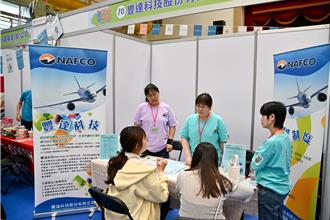 健行科大校園徵才博覽會 上百企業釋出2500個就業機會