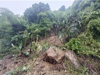 關西鎮竹30線山體坍方 搶修可單線通車