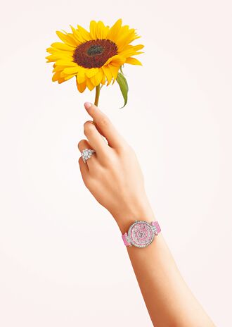 海瑞溫斯頓 獻上向日葵腕表