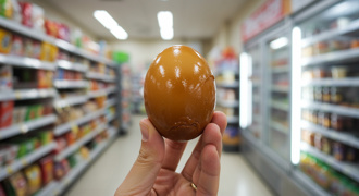 超商10元茶叶蛋好香！无业男见无人「当场狂吞」罚金直跳100倍