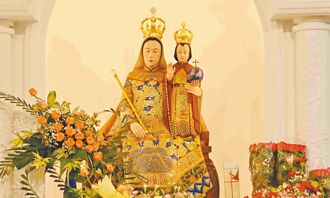 嘉縣 梅山天主堂修繕啟用 聖母像曾獲宗座加冕