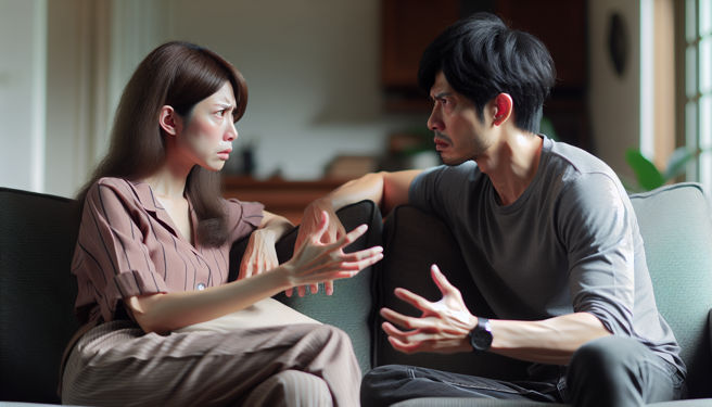 感情不睦雙方撕破臉！夫妻互相指控罪狀，法官直搖頭判准離婚。（示意圖、與本案無關／AI生成）