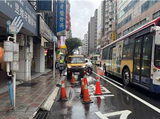 新北昨爆永和道路塌陷　汐止今再傳道路龜裂