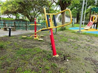 吉安鄉榮安公園頻遭破壞、亂丟垃圾 公所怒裝7組監視器