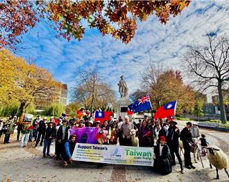 紐西蘭僑界挺台健走  歐江安籲WHO接納台灣參與