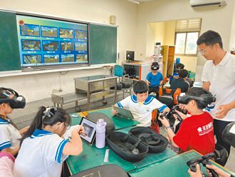 竹市2校VR課程 打破教育限制