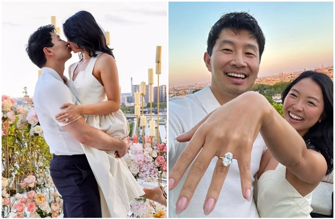 劉思慕跟交往3年多的女友Allison求婚成功。（圖／simuliu IG）