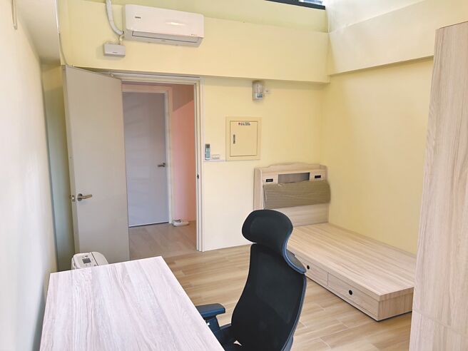 新北市教育局近年推动「偏远地区及非山非市学校宿舍建设与修缮计画」，翻转老旧设施。图为双溪区上林国小翻新后的教师宿舍。（新北市教育局提供／柯毓庭新北传真）