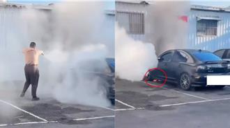 高雄殯儀館殺人案餘波未平　禮儀公司馬自達又火燒車