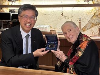 91歲唐獎得主珍古德下月來台 睽違7年公開演講