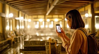 失格！闖日本旅館「女湯」偷拍嗨PO照 遭起底父是國寶大師