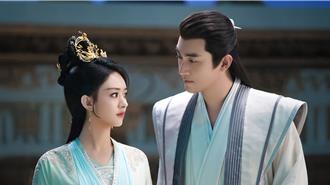 趙麗穎「霸總式」強吻林更新！甩5公斤長槍當女戰神