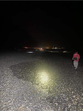 驚險！花蓮和中沙灘落海 空拍機助海巡200米外尋獲