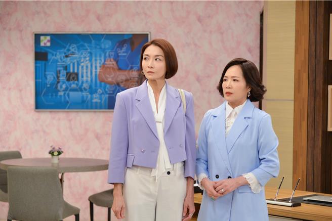 林秀玲劇中連女兒江祖平也不放過，用藥物控制她。（三立提供）