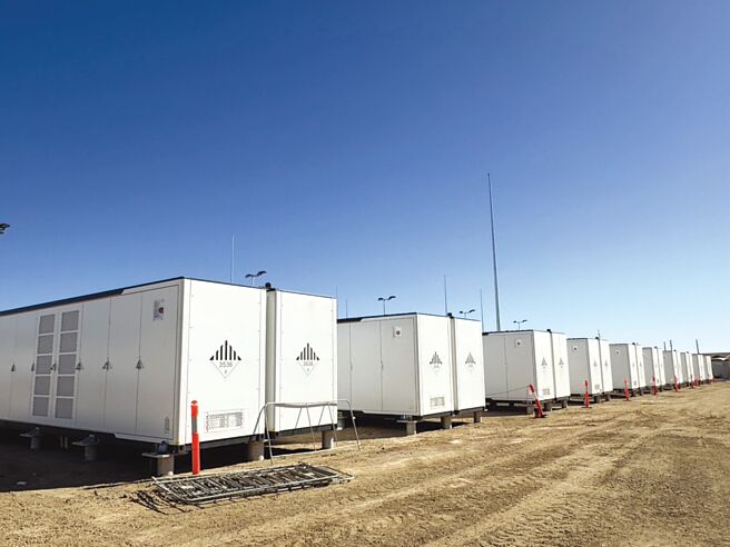 南澳的Templers电池储能系统，该案场装置容量达111MW（电池额定容量330MWh），目标今年8月上线。图／袁颢庭