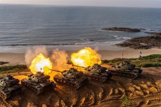 金防部太武操演 熾盛火力展衛國決心