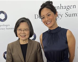 高峰相會！蔡英文對Janet說：妳不用選舉就能當總統真好