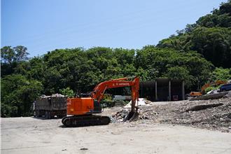 竹東掩埋場裸露垃圾山全數清除 新焚化爐成去化關鍵