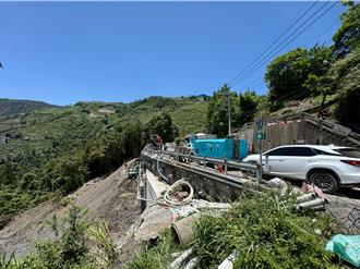 中橫便道修復進度曝 83K饗堂路段預計6月全線通車