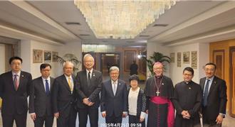 陳建仁將出席新教宗就職典禮   外交部：盼持續深化台梵邦誼