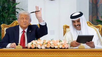 川普與卡達國王簽定「史上最大飛機訂單」 