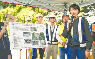 斥資1.3億元 今年底可完工 仁愛平靜橋重建 許淑華視察