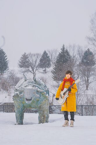 魏嘉瑩北海道零下拍MV凍僵