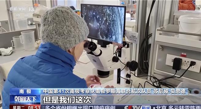 涉及海冰研究、海洋生物等，大陆南极科考有新发现。（央视新闻）
