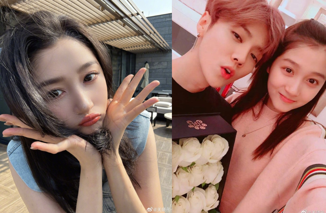 关晓彤与鹿晗感情现况一直是外界关注焦点。（图／翻摄关晓彤微博）