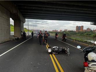 板橋堤外便道3機車衝撞 1重傷命危3輕傷